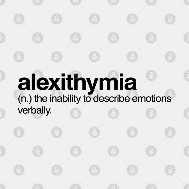 Alexithymia by Onomatophilia