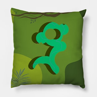 Jumping Monkey Pillow