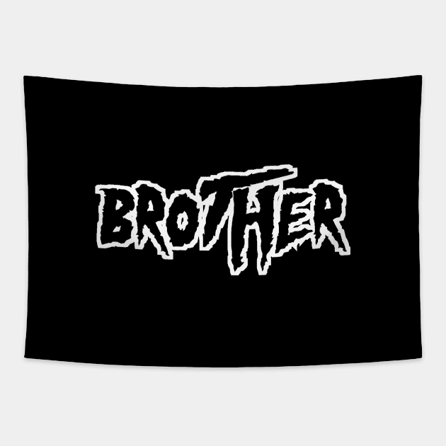Brother (Black) - Hulk Hogan Tapestry by cheesefries