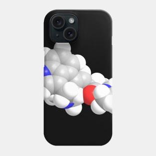 LSD Molecule Chemistry Phone Case