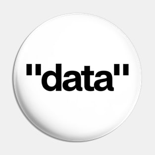 Data Minimalistic Pin