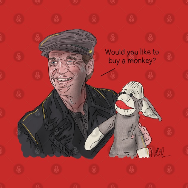 Cabin Boy: David Sells Monkeys by 51Deesigns