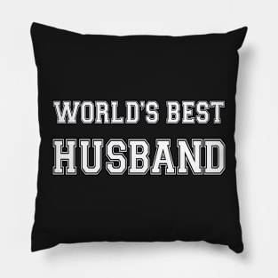 World's Best Husband Pillow