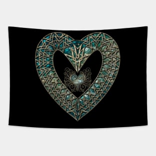 Wonderful elegant celtic heart Tapestry
