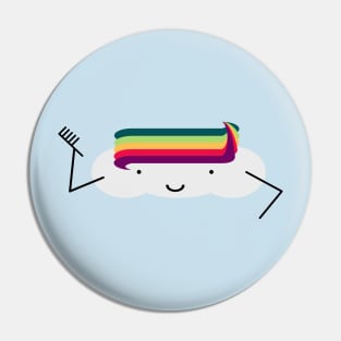 Rainbow Hair Pin