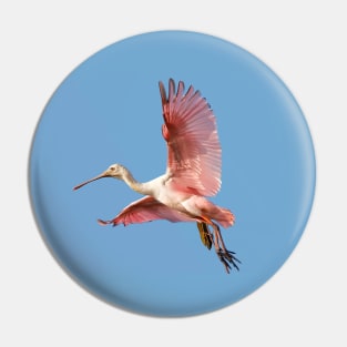 Roseate Spoonbill Pin