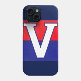 WWII Victory in Red, White and Blue Phone Case