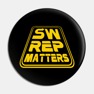 #SWRepMatters Logo Pin