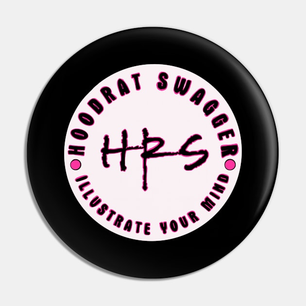 HRS logo Pin by Hoodrat Swagger