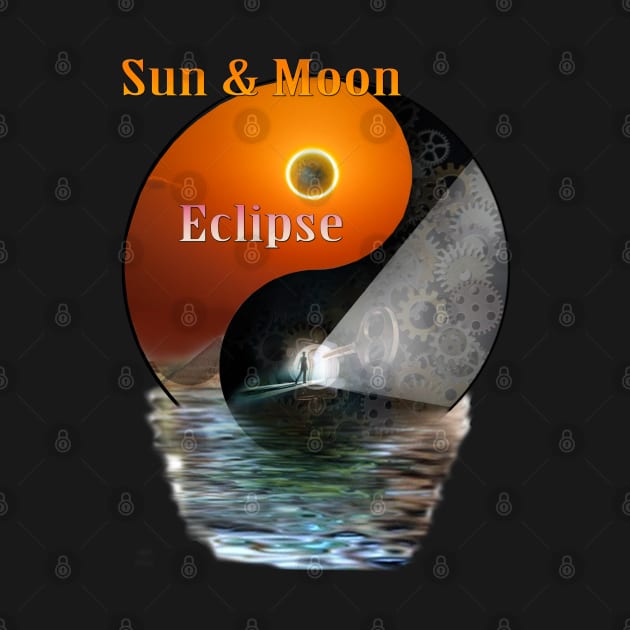 Sun Moon Eclipse by Just Kidding by Nadine May