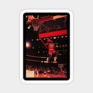 Vintage Micheal Jordan Magnet