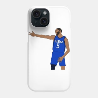 Mikal Bridges 3pt Celebration Phone Case