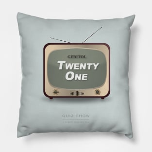 Quiz Show - Alternative Movie Poster Pillow