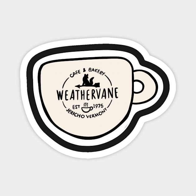 Weathervane Coffee & Bakery Magnet by notastranger