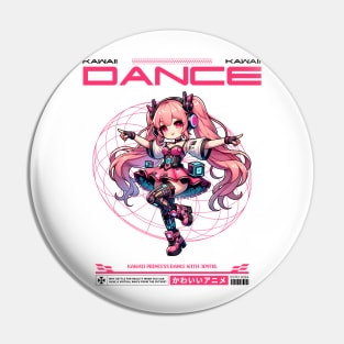 kawaii princess dance anime girls Pin