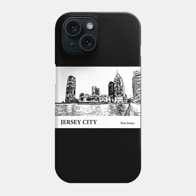 Jersey City- New Jersey Phone Case by Lakeric