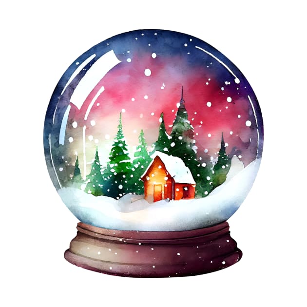 Snow globe by DreamLoudArt