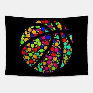 Dot day 2022 Colorful Basketball Boy International Dot Day Tapestry