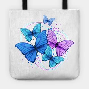 Flying Butterflies: Delicate Whimsy Tote