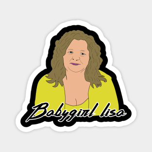 Baby Girl Lisa 90 Day Fiance Magnet