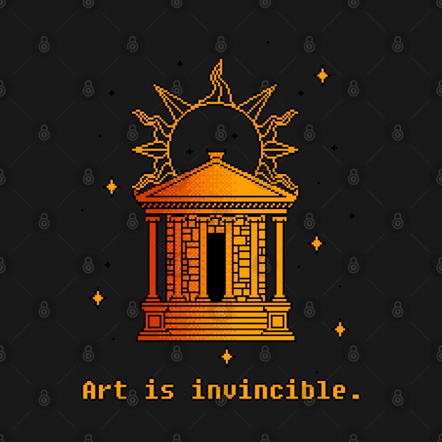 Art is invincible by Tokipix