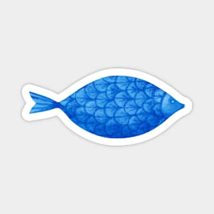 Blue fish Magnet