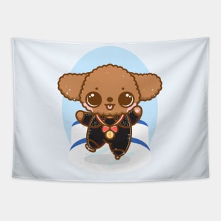 shoma poodle Tapestry