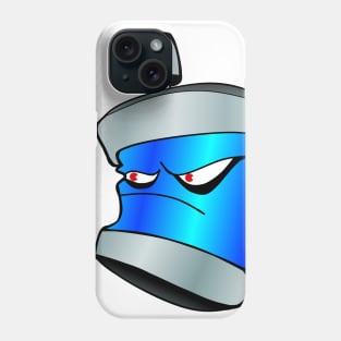 Blue Angry Pepsi Phone Case