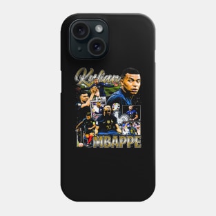 Kylian Mbappe France Vintage Bootleg Phone Case