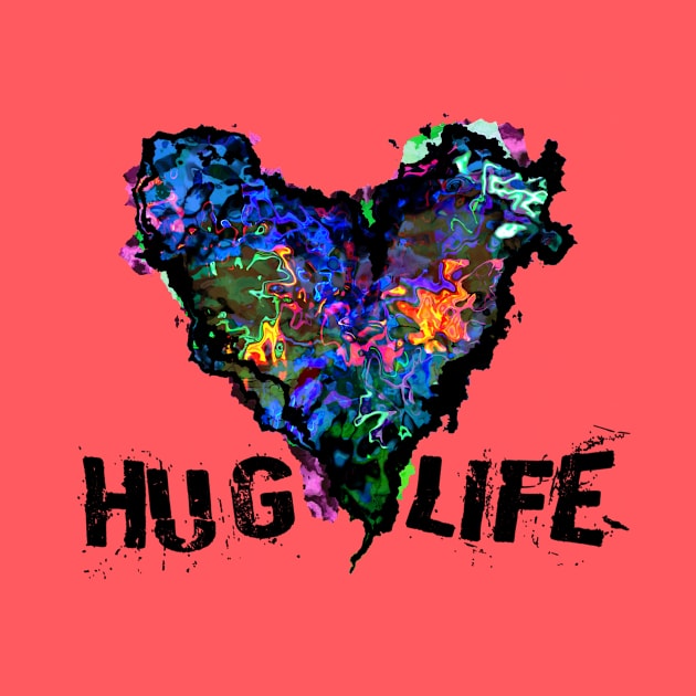 Hug Life - Blue by Leroy Binks