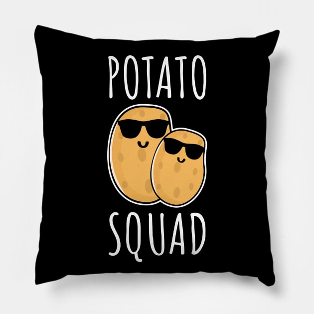 Potato Squad Pillow by LunaMay