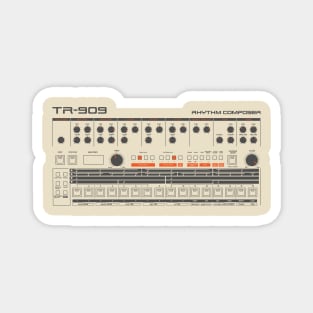 909 White Magnet