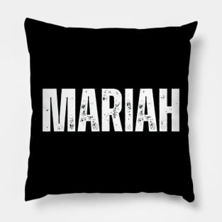 Mariah Name Gift Birthday Holiday Anniversary Pillow