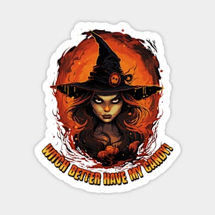 Trick 'r Treat Witch Magnet