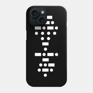 Architecture Morse Code Phone Case