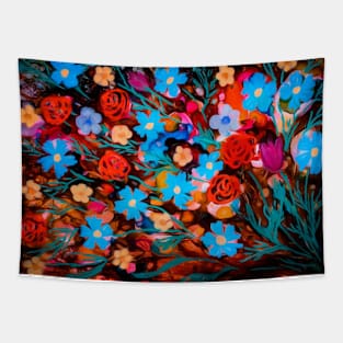 Floral Garden painting Tapestry