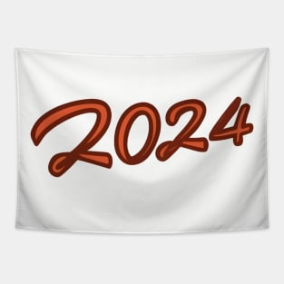 Happy new year 2024 gift Tapestry