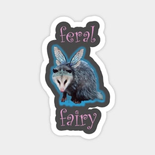 Feral Fairy Possum Magnet