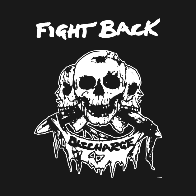 Fight Back t shirt punk hardcore anarcho by TeeFection