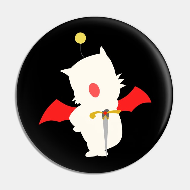 Final Fantasy Mog the Moogle Pin by OutlineArt