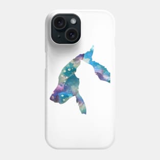 Cat and Dog Watercolor Portrait Phone Case