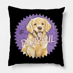 The Tail Wagging Champion Pillow