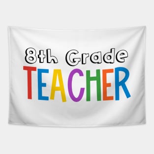 Rainbow 8th Grade Teacher Tapestry