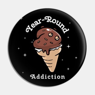 Year-Round Addiction Pin