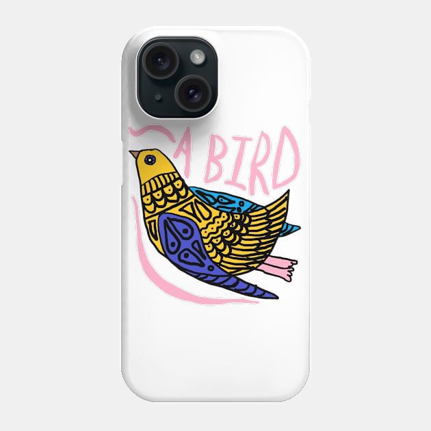 a gliding bird Phone Case by zzzozzo