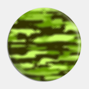 Camouflage Lime Pin