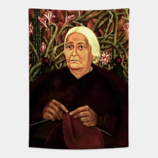 Portrait of Dona Rosita Morillo by Frida Kahlo Tapestry