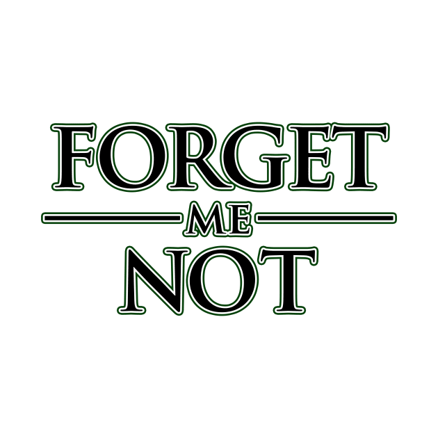 Forget Me Not by Black Cats Gaming