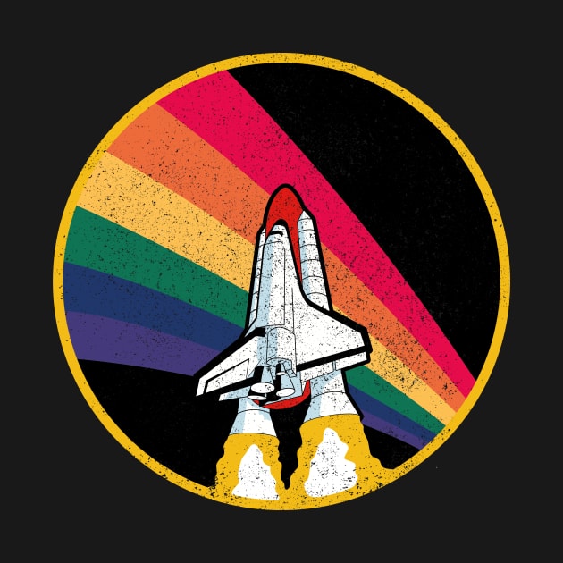 Nasa Space Shuttle Launch Pride by kaeru