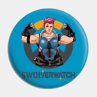 Swolverwatch Pin